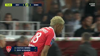 Karamoko Dembélé vs Rennes Ligue 1 03062023 [upl. by Fitton]