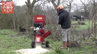 Chipper Shredder Garden Mulcher 15Hp from Titan Pro [upl. by Hankins]