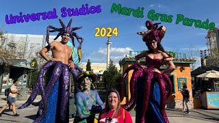 Universal Mardi Gras Parade 2024 [upl. by Nixie]