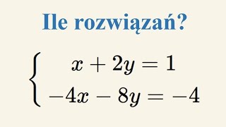 Układ równań  zadanie z informatora CKE 2025 [upl. by Ainolopa952]