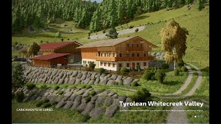 FS22Tyrolean Whitecreek ValleyCollecting and selling grass [upl. by Attenauqa]