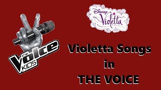 VIOLETTA SONGS IN THE VOICE [upl. by Ecirtaeb]