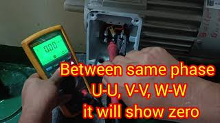 How to Perform Megger Test of a 3 phase induction motor  Electrical Rohit [upl. by Sollows]