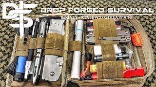 Maxpedition EDC Organizer Survival Kit  2017 [upl. by Pietje]