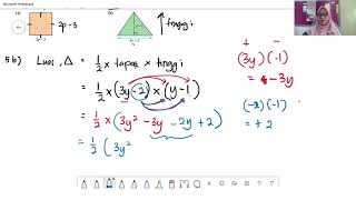 MATH TINGKATAN 2 BAB 2 MENYELESAIKAN MASALAH KEMBANGAN DUA UNGKAPAN ALGEBRA Latihan [upl. by Tedda]