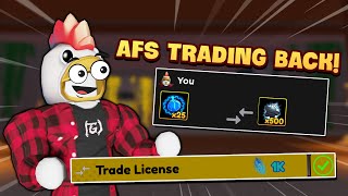 Ngon Lành Vì TRADE Đã Quay Trở Lại Trong Anime Fighters Simulator  Roblox [upl. by Corabelle]