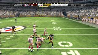 MADDEN 25Amazing GameMUST WATCH quotMADDEN NFL 25quot Steelers Vs 49ers Online Gameplay Ranked [upl. by Behlau]