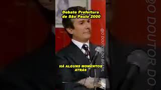 Dr Enéas Confronta Fernando Collor e Corrige seu Português em Debate pela Prefeitura de SP shorts [upl. by Nowad854]