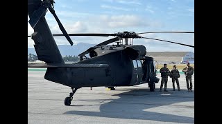 Greg Goes to the National Training Center Fort Irwin in a Blackhawk [upl. by Yekim108]