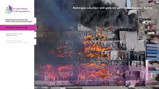 Richtiges Löschen will gelernt sein Brandschutz Teil 2 [upl. by Broddy]