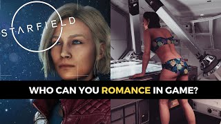 Starfield Companions Romance Guide  All Companions That You Can Romance [upl. by Mable]