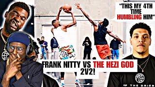 2 VS 2 HEZI GOD VS FRANK NITTY Des gros trash talker  MISTERPARIS RÉACTION [upl. by Oivlis]