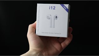 TWS i12 Это самая актуальная копия AirPods в 2021 году [upl. by Gentilis]