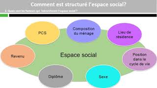 Comment est structuré lespace social [upl. by Ahsilahs]