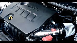 2011 Toyota Corolla S Takeda Intake [upl. by Sivie]