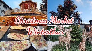 Christmas Market Winterthurตลาดคริสต์มาส วินเทอร์ทัวร์Raq SK Channel [upl. by Haisa]