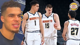 MPJ Proud of Relationship Built with Jokic amp Murray on the Court [upl. by Ynattir]