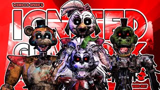 FNaF SECURITY BREACH SPEED EDIT  IGNITED GLAMROCK ANIMATRONICS [upl. by Weigle]