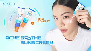 Acne Soothe Sunscreen  Sun Battle SPF 50 PA  Cica Acne Fighter 15s [upl. by Adnara]