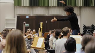 The Staatskapelle Berlin rehearsing Gustav Mahlers 5th symphony [upl. by Alrahc]