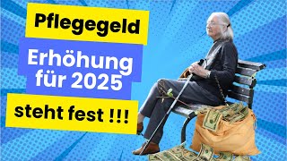 Millionen jubeln  Pflegegeld Erhöhung 2025 steht fest [upl. by Odnalo]