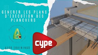 FORMATION CYPECAD  GENEREZ LES PLANS DEXECUTION DES PLANCHERS A CORPS CREUX ET DALLES PLEINES [upl. by Naes574]