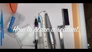 How to Apply a Dental Sealant [upl. by Branden]