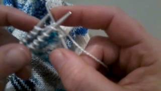 Tuto tricot  rabattre des mailles à 3 aiguilles [upl. by Farra]