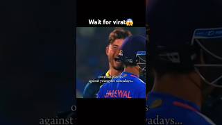 Wait for virat Kohli😱✅️shorts viratkohli motivation [upl. by Eioj]