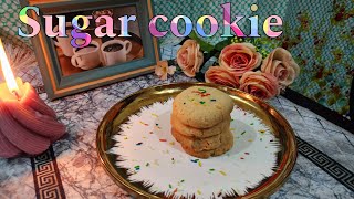 Sugar cookie Recipe By FARIMAN Cooking3 ingredients recipeEasy And Simple [upl. by Adrahc]