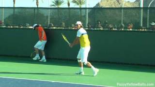 Rafael Nadal Hitting in High Definition [upl. by Meade]