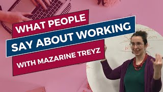 What people say about working with Mazarine Treyz [upl. by Kristos]