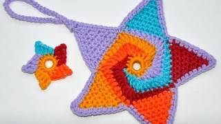 Advent Calendar  December 20  Crochet Star quotTutti Fruttiquot [upl. by Renell]