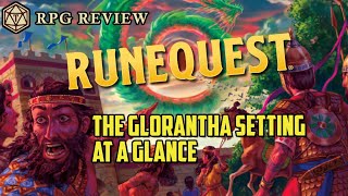 Does the Runequest Starter Set do its legendary setting of Glorantha justice  RPG Review [upl. by Paule684]