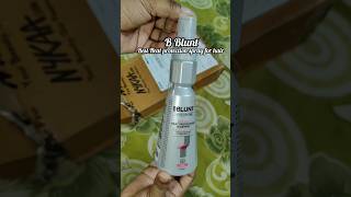 B Blunt heat protection spray unboxingmakeup hairspray bbluntNykaareview [upl. by Arrio]