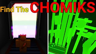 FINDING THE CYBER ZONE  Find the Chomiks Part 75 Roblox [upl. by Drawets]