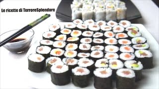 Sushi fatto in casa [upl. by Odnumyar]