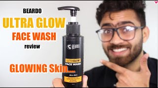 BEARDO Ultra Glow face wash review  QualityMantra [upl. by Notnirt63]