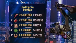 Lotteria Italia 2024 ecco i biglietti vincenti dai primi cinque premi a quelli di terza [upl. by Leisam975]