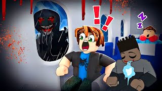 AIRPLANE GHOST IN ROBLOX 😱  ADI amp CHOTU [upl. by Yrhcaz]