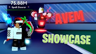 Avem Spirit Showcase  Codes  Roblox Sorcerer Fighting Simulator [upl. by Sclater]