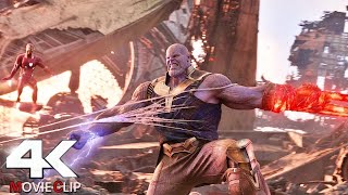 Avengers Vs Thanos Titan Battle Scene In Hindi  Avengers Infinity War Movie CLIP HD [upl. by Bondie808]