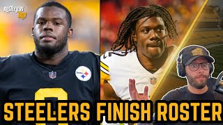 Steelers Make Shocking Move in Final Roster Instant Reaction [upl. by Parthinia142]