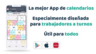 SHIFTER CALENDAR APP  La mejor aplicación de calendarios y planificación de horarios 📅 [upl. by Hallagan725]