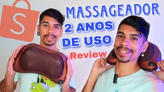 ALMOFADA MASSAGEADOR SHIATSU LOMBAR  2 ANOS DE USO [upl. by Adnilreh]