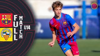 FULL MATCH FC Barcelona vs CE Sabadell Infantil A U14 2021 [upl. by Domingo]