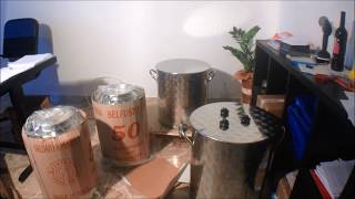 Impianto Birra Polsinelli 75L Unboxing [upl. by Etep]