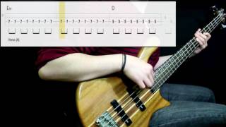 Black Sabbath  Paranoid Bass Only Play Along Tabs In Video [upl. by Damon324]