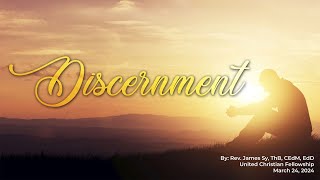 UCF Sunday Worship Service  March 24 2024  Discernment [upl. by Fugere501]