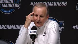 Tennessee HC Rick Barnes PURDUE Postgame Reaction EliteEight MarchMadness [upl. by Aelhsa]